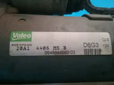 Piesă de schimb auto la mâna a doua electromotor pentru citroen c3 attraction referințe oem iam d6g3 20a14406msb 