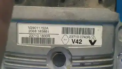 Second-hand car spare part ecu engine control for dacia duster sl eficacia 4x2 oem iam references v29011752a 237100740r 2068183881
