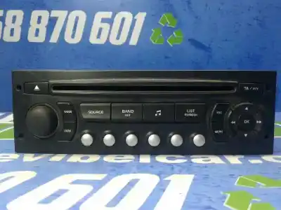 Second-hand car spare part audio system / radio cd for citroen c3 picasso sx oem iam references 9666959577