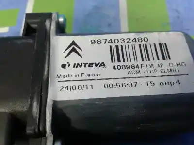 Автозапчастина б/у двигатель переднього правого скла для citroen c4 picasso exclusive посилання на oem iam 9674032480  400964f