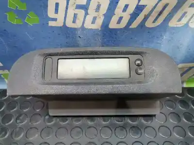 Second-hand car spare part multifunction display for renault clio iii confort expression oem iam references 28119970  