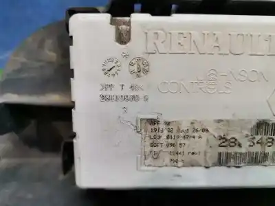 Second-hand car spare part multifunction display for renault clio iii confort expression oem iam references 28119970  