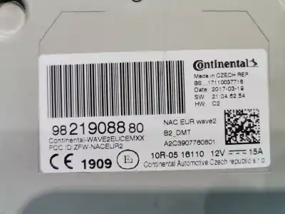 Second-hand car spare part gps navigation system for citroen c-elysée shine oem iam references 9821908880  9812046980