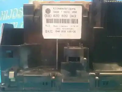 Автозапчастина б/у контроль опалення / кондиціонації для audi a2 (8z0) 1.4 tdi посилання на oem iam 8z0820043  