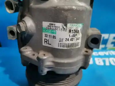 Second-hand car spare part air conditioning compressor for opel combo tour cosmo oem iam references 24421642  06844911562
