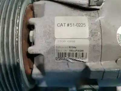 Second-hand car spare part air conditioning compressor for nissan almera (n16/e) ambience oem iam references 2j55045010  