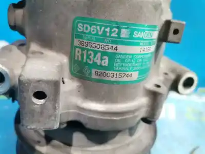 Автозапчасти б/у компрессор кондиционера воздуха за renault clio ii fase ii (b/cb0) 1.5 dci diesel 65 cv / 48 kw ссылки oem iam 8200315744  