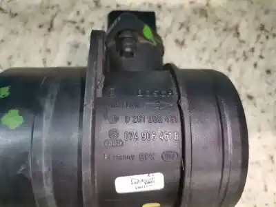 Second-hand car spare part flowmeter for audi a4 b6 (8e2) 1.9 tdi oem iam references 0281002461  074906461b