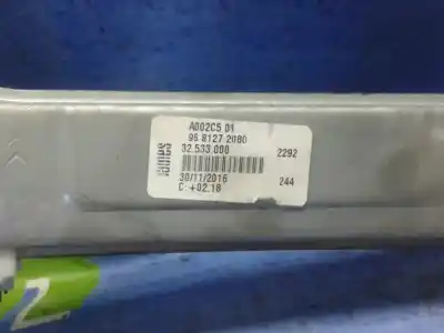 Second-hand car spare part rear right window regulator for citroen c3 picasso feel oem iam references a002c501