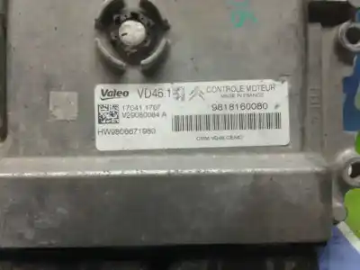 Second-hand car spare part ecu engine control for citroen c3 picasso feel oem iam references 9818160080 hw9806671980 