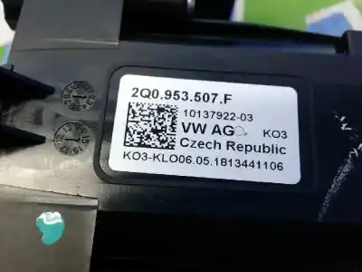 Second-hand car spare part multifunction switch for seat arona xcellence oem iam references 2q0953507f  