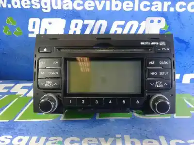 Peça sobressalente para automóvel em segunda mão SISTEMA DE ÁUDIO / RÁDIO CD por HYUNDAI I30  Referências OEM IAM 961602L200  A200FDE