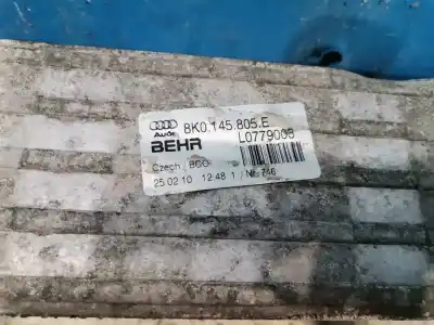 Peça sobressalente para automóvel em segunda mão intercooler por audi q5 (8r) motor 3.0 ltr. - 176 kw v6 24v tdi referências oem iam 8k0145805e  l0779003