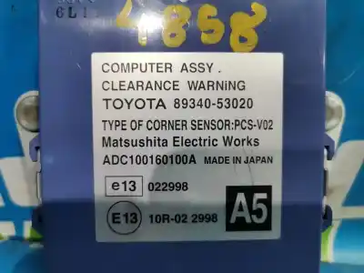 Second-hand car spare part electronic module for lexus is200 (ds2/is2) 220d oem iam references 8934053020  adc100160100a