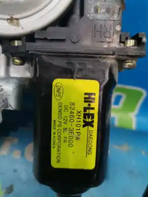 Peça sobressalente para automóvel em segunda mão Elevador De Vidros Dianteiro Direito por KIA SORENTO 2.5 CRDi Concept Referências OEM IAM 824603E000  