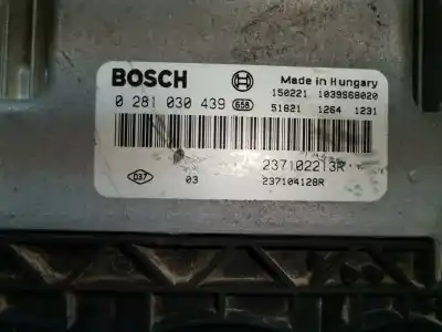 Автозапчастина б/у ебу контролер двигуна для dacia logan ambiance посилання на oem iam 0281030439  237102213r