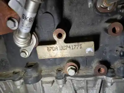 Second-hand car spare part complete engine for ford focus lim. black&red oem iam references b7da  