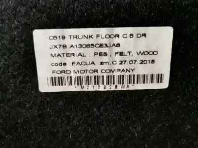 Tweedehands auto-onderdeel achterbak voor ford focus lim. black&red oem iam-referenties jx7ba13065ce3ja6