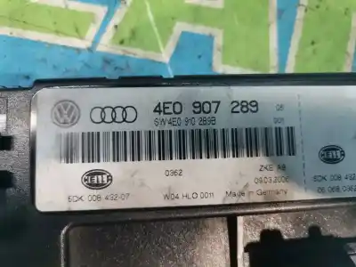 Автозапчастина б/у електронний модуль для audi a8 (4e2) 3.0 tdi quattro посилання на oem iam 4e0907289  