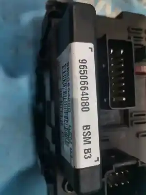 Second-hand car spare part fuse box unit for peugeot 406 berlina (s1/s2) srdt pack oem iam references 9650664080  