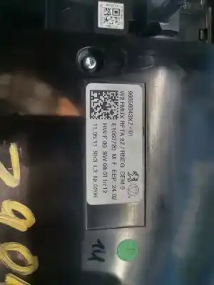 Second-hand car spare part multifunction switch for peugeot 508 access oem iam references 96656643xz01  