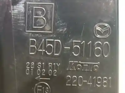 Second-hand car spare part left tailgate light for mazda 3 lim. () style 165 cv / 121 kw oem iam references b45d51160  