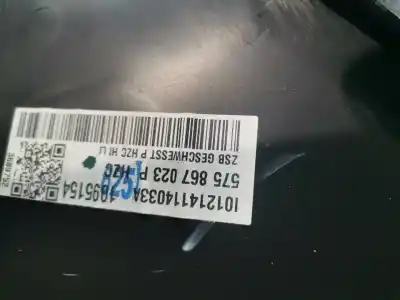Peça sobressalente para automóvel em segunda mão forra / revestimento da porta traseira esquerda por seat ateca (kh7) reference referências oem iam 575867023p  