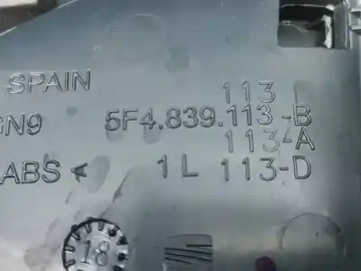 Second-hand car spare part interior left rear handle for seat ateca (kh7) reference oem iam references 5f4839113b  