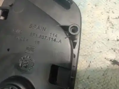 Second-hand car spare part interior right front handle for seat ateca (kh7) reference oem iam references 5f1837114a  