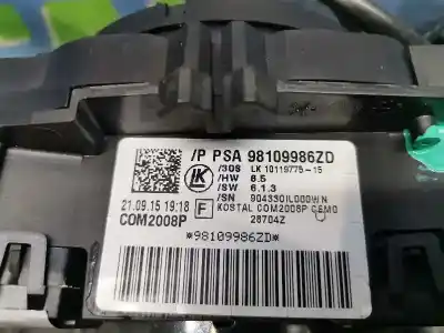 Second-hand car spare part multifunction switch for citroen c4 lim. feel oem iam references 98109986zd  com2008p