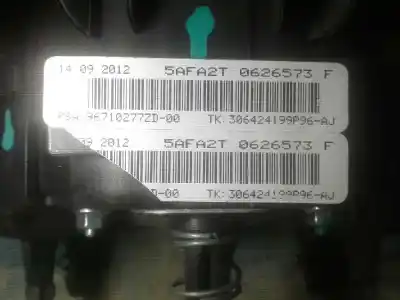 Peça sobressalente para automóvel em segunda mão kit airbag por citroen c3 attraction referências oem iam 96710277zd  