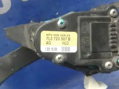 Second-hand car spare part accelerator pedal for audi q7 (4l) 3.0 tdi oem iam references 7lo723507b 6pv00802624 
