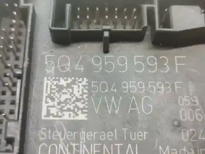 Second-hand car spare part comfort module for seat ateca (kh7) reference oem iam references 5q4959593f