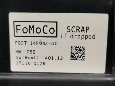 Second-hand car spare part electronic module for ford s-max 2.0 tdci cat oem iam references fg9t14f042ag  