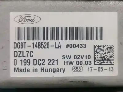 Peça sobressalente para automóvel em segunda mão módulo eletrônico por ford s-max 2.0 tdci cat referências oem iam dg9t14b526la