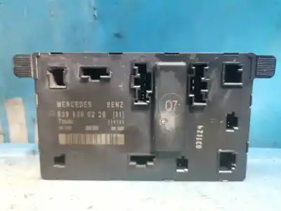 Second-hand car spare part COMFORT MODULE for MERCEDES VITO (W639) BASIC, COMBI  OEM IAM references 6398200226  