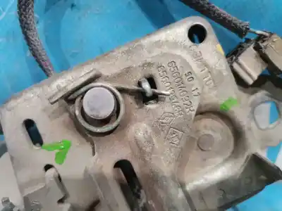 Second-hand car spare part bonnet lock for renault kangoo ii (f/kw0) profesional 75 cv / 55 kw oem iam references 656014092r  