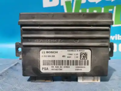 Gebrauchtes Autoersatzteil elektronisches modul zum citroen berlingo cuadro citroen berlingo furgón multispace blue hdi 120 s&s 6v 20 aniver oem-iam-referenzen 9663821780  