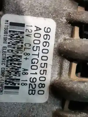 Second-hand car spare part alternator for citroen c3 (f desde 11/2001) 1.1 8v oem iam references 9660055080  