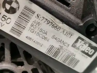 Pezzo di ricambio per auto di seconda mano alternatore per bmw x5 (e70) 4.8 v8 cat 355 cv / 261 kw riferimenti oem iam 7797660  