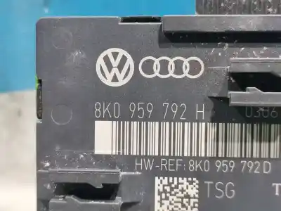 Peça sobressalente para automóvel em segunda mão módulo eletrônico por audi q5 (8r) 2.0 tdi (125kw) referências oem iam 8k0959792h  