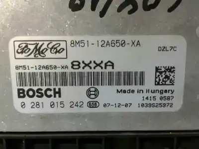Second-hand car spare part ecu engine control for ford focus berlina (cap) trend oem iam references 8m5112a650xa 0281015242 