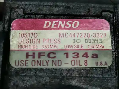 Peça sobressalente para automóvel em segunda mão compressor de ar condicionado a/a a/c por bmw x5 (e53) 3.0i referências oem iam mc4472203323  