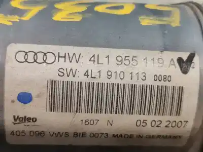Автозапчасти б/у мотор переднего стеклоочистителя за audi q7 (4l) 3.0 tdi ссылки oem iam 4l1955119a  