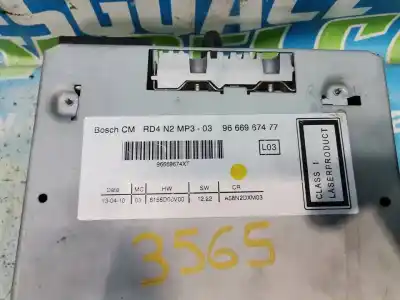 Автозапчасти б/у аудиосистема / радио cd за citroen c4 picasso exclusive ссылки oem iam 9666967477  