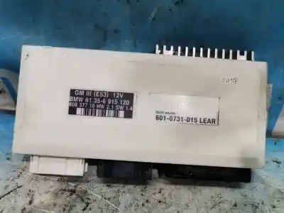 Second-hand car spare part electronic module for bmw x5 (e53) 3.0i oem iam references 61356915120