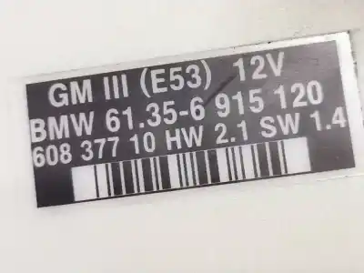 Pezzo di ricambio per auto di seconda mano modulo elettronico per bmw x5 (e53) 3.0i riferimenti oem iam 61356915120  