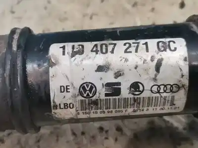 Автозапчастина б/у передня ліва трансмісія для audi a3 (8l) 1.9 tdi ambiente посилання на oem iam 1j0407271gc  