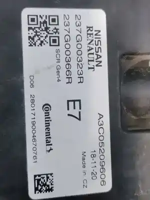 Second-hand car spare part electronic module for dacia duster ii essential 91 cv / 67 kw oem iam references a3c05209606 237g00366r 237g00323r