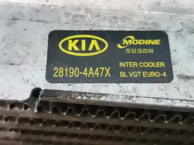 Peça sobressalente para automóvel em segunda mão intercooler por kia sorento kia sorento i (jc) 2002-2011 referências oem iam 281904a47x